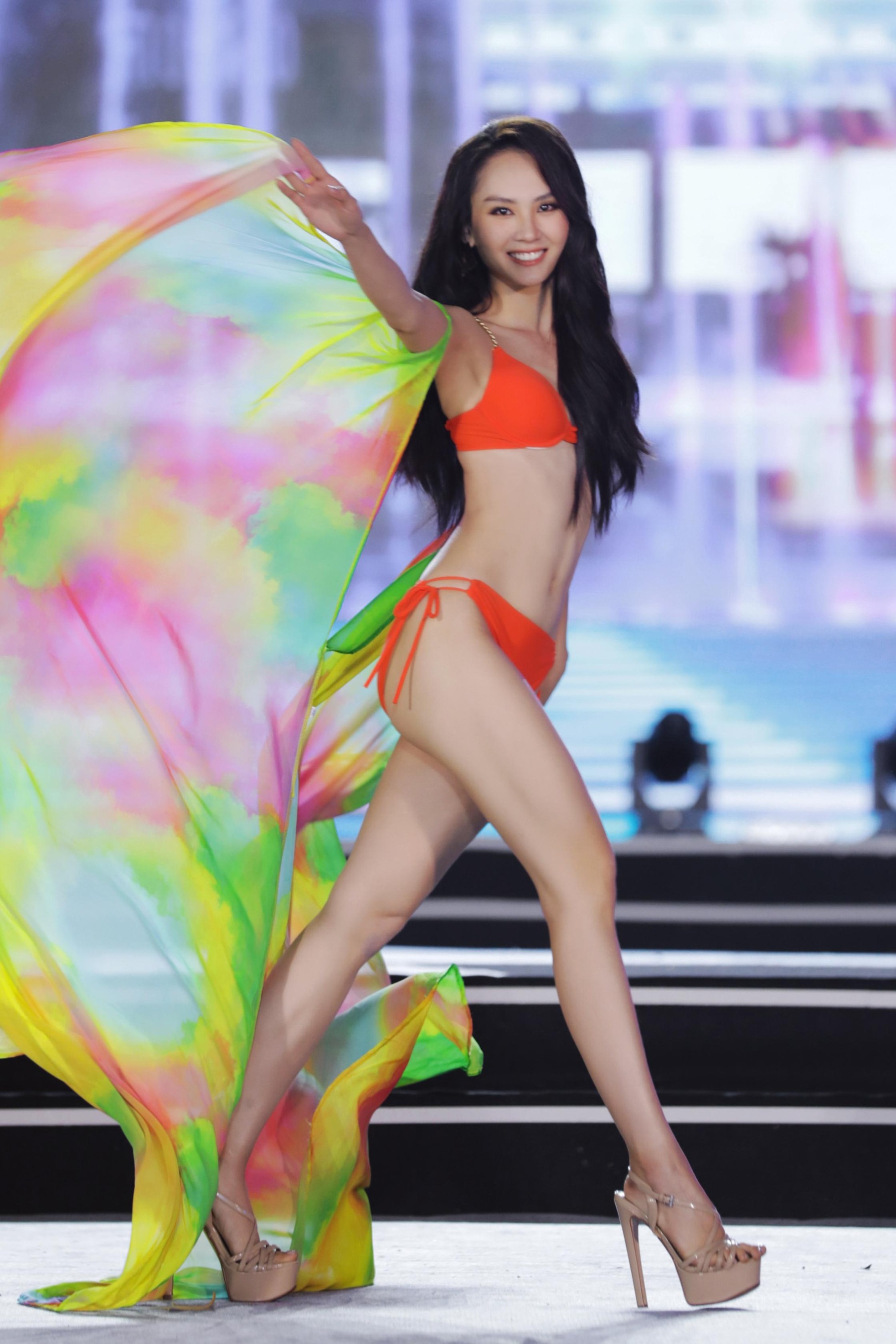 Mãn nhãn màn trình diễn bikini đẹp mắt của Top 20 Miss World Vietnam 2022 ảnh 10