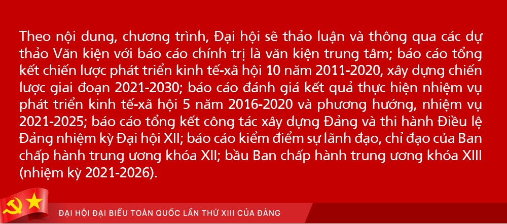 Ngày làm việc đầu tiên Đại hội XIII của Đảng ảnh 8