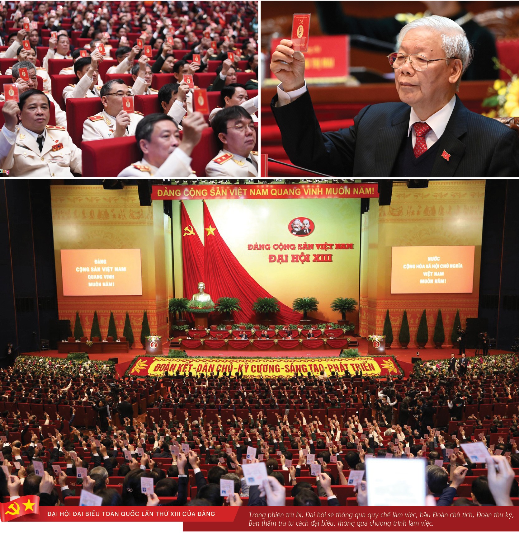 Ngày làm việc đầu tiên Đại hội XIII của Đảng ảnh 4