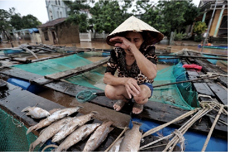 Miền Trung, những ngày oằn mình trong mưa lũ ảnh 5