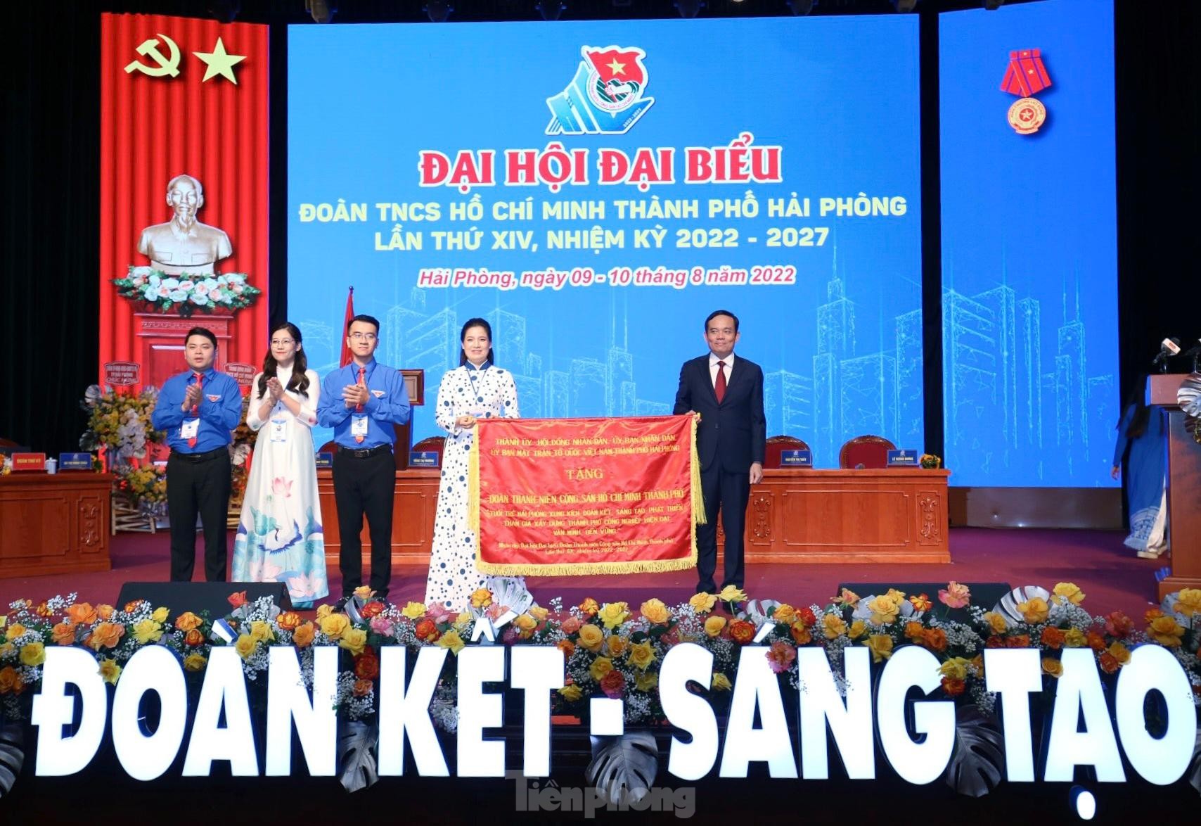 Đoàn TNCS Hồ Chí Minh Thành phố Hải Phòng đón nhận Huân chương Lao động hạng Ba ảnh 8