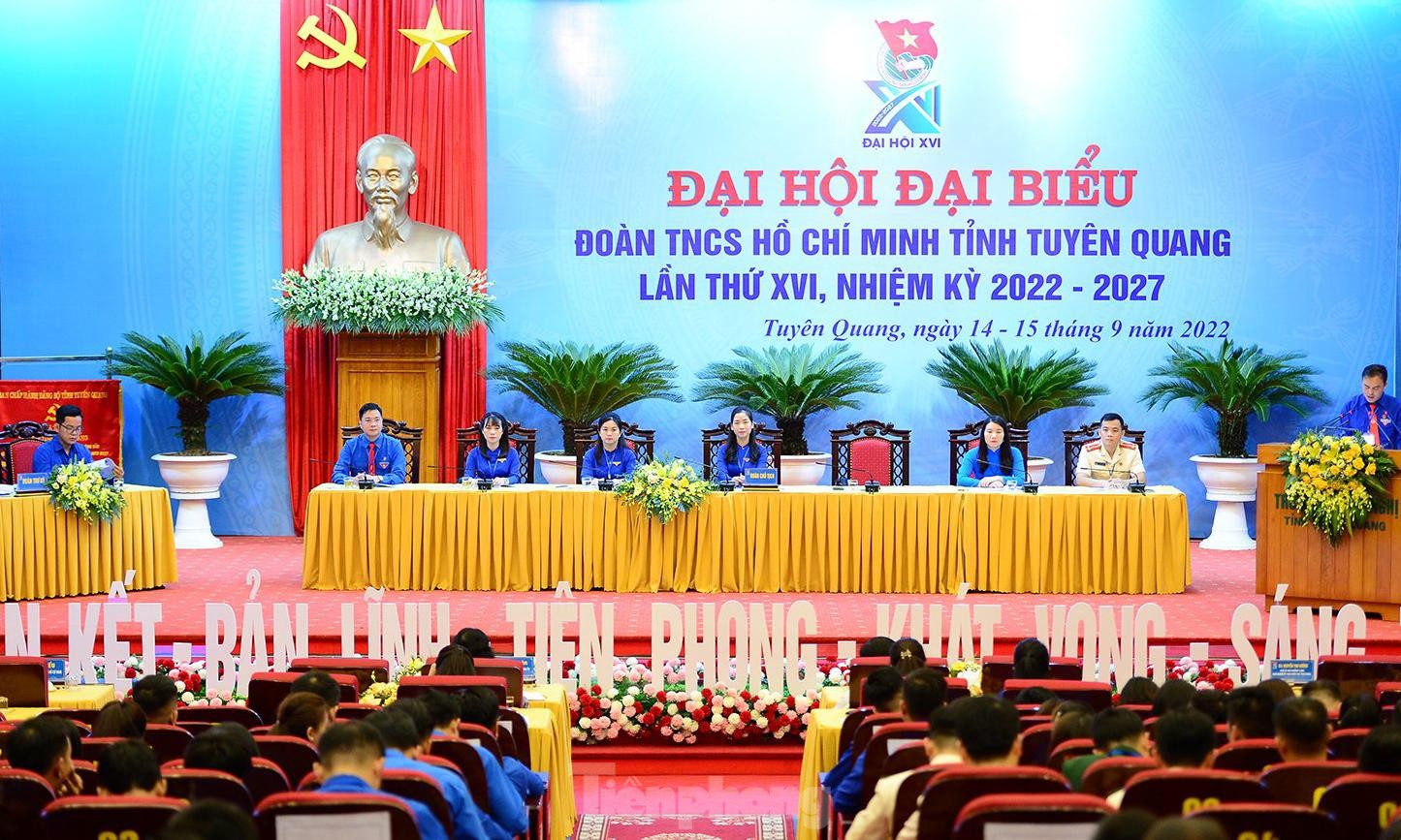 Khai mạc Đại hội Đoàn tỉnh Tuyên Quang khóa XVI: Đại biểu là đảng viên chiếm 82,9% ảnh 3