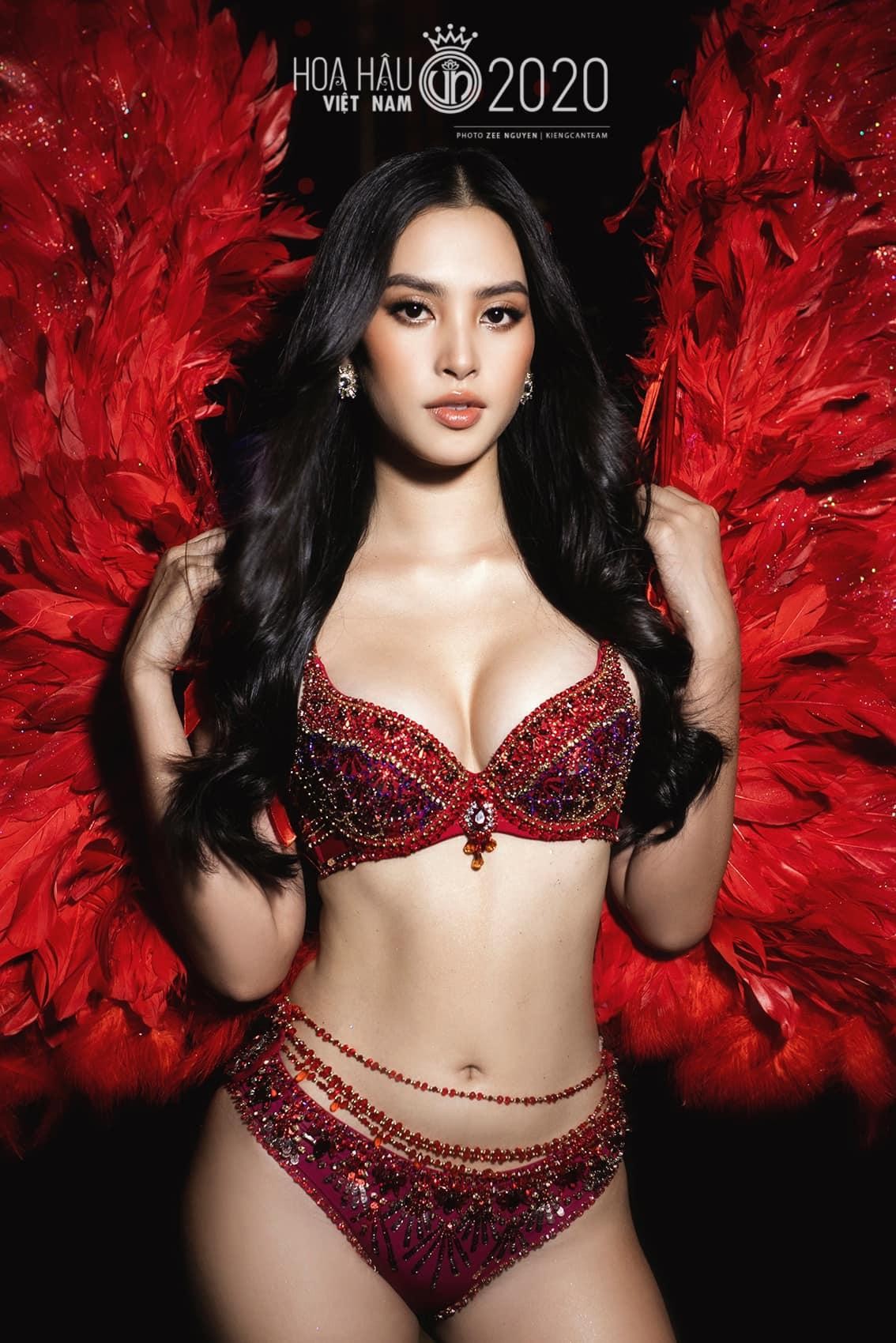 Hoa hậu Tiểu Vy diện áo tắm cut-out khoe đường cong nóng 'bỏng mắt' ảnh 11