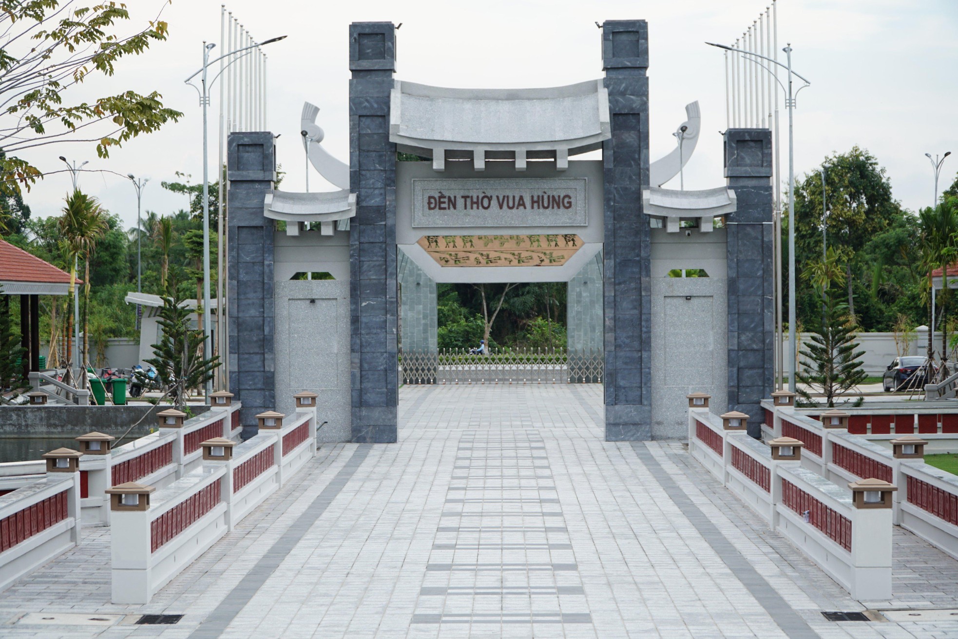 Toàn cảnh Đền thờ Vua Hùng sắp khánh thành ở Cần Thơ ảnh 10