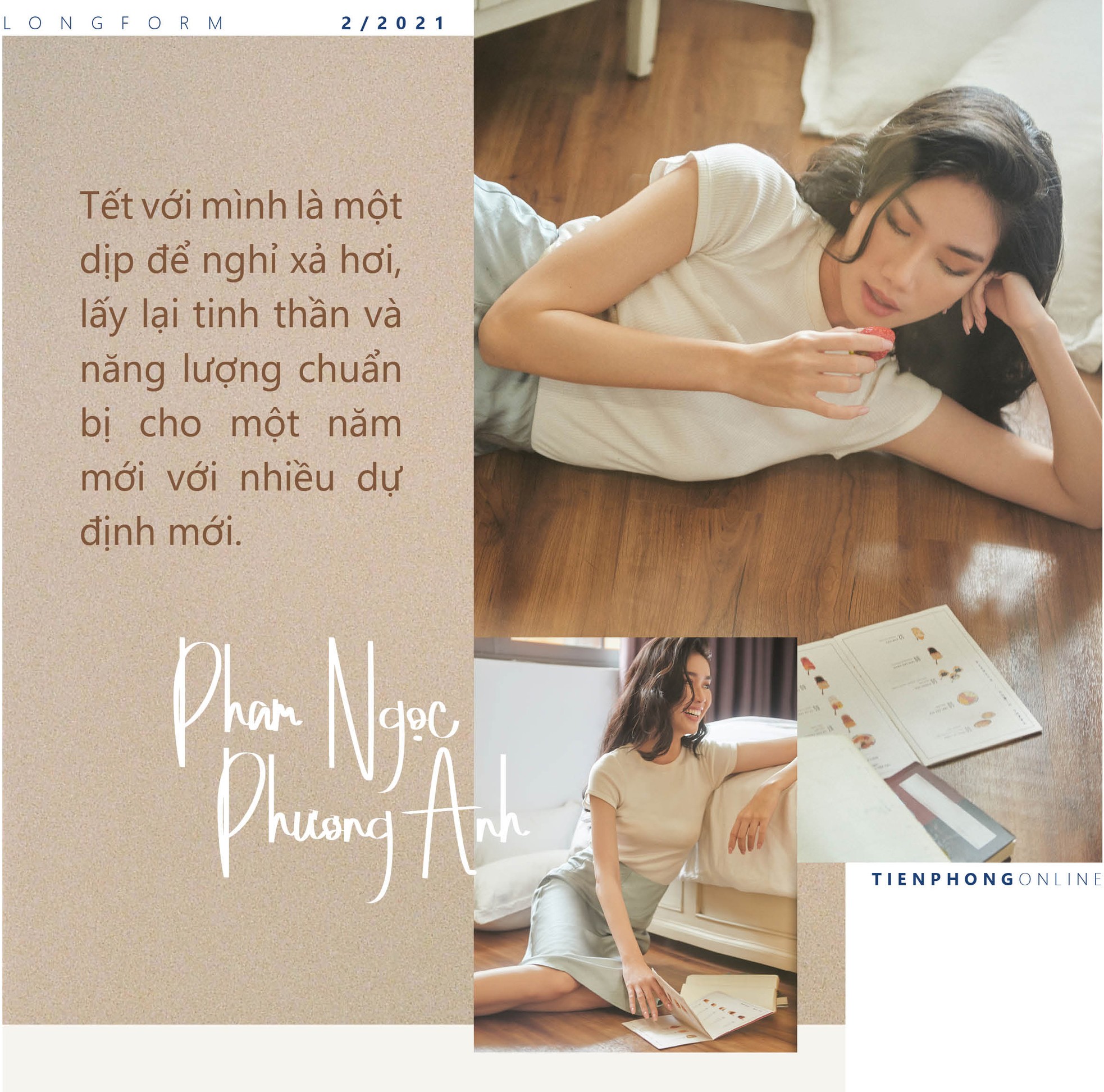 Tết đầu tiên của Á hậu Phương Anh sẽ như nào? ảnh 3