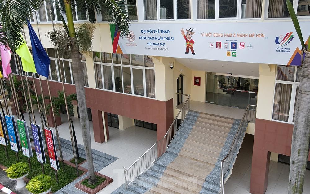 Nhà thi đấu Cầu Giấy đã sẵn sàng cho SEA Games 31 ảnh 5