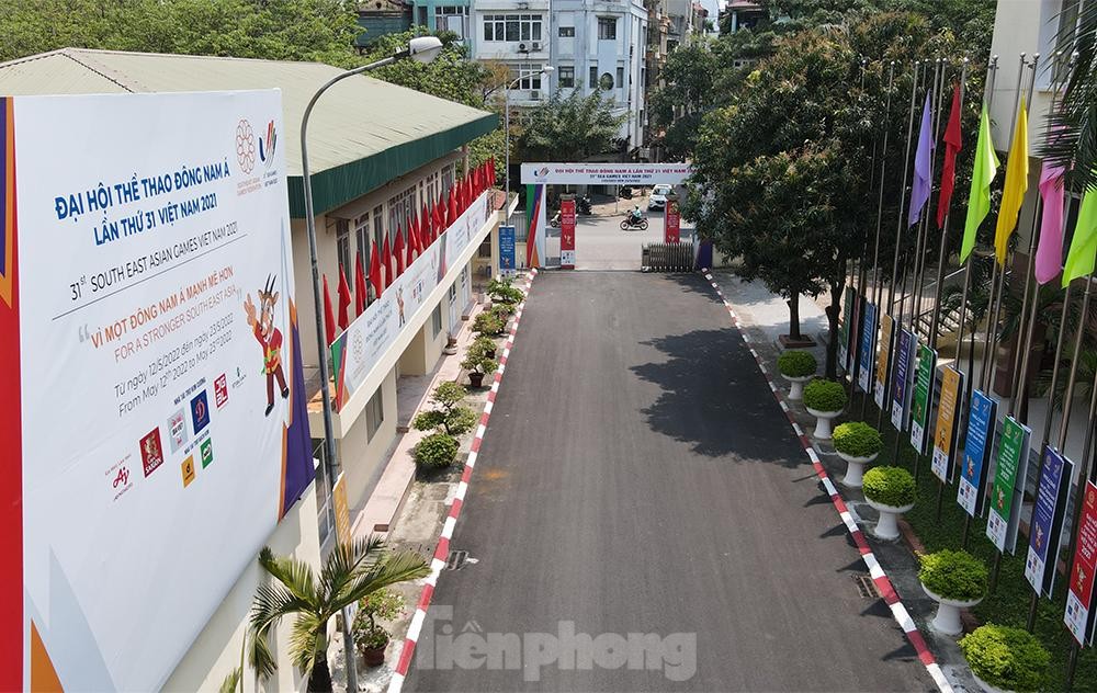 Nhà thi đấu Cầu Giấy đã sẵn sàng cho SEA Games 31 ảnh 4