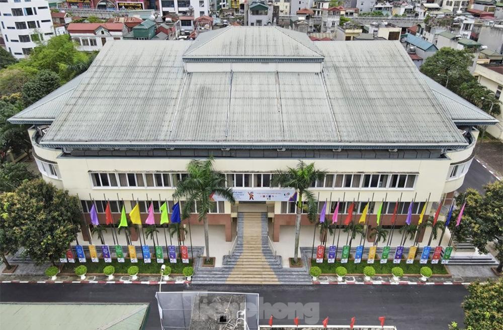 Nhà thi đấu Cầu Giấy đã sẵn sàng cho SEA Games 31 ảnh 2