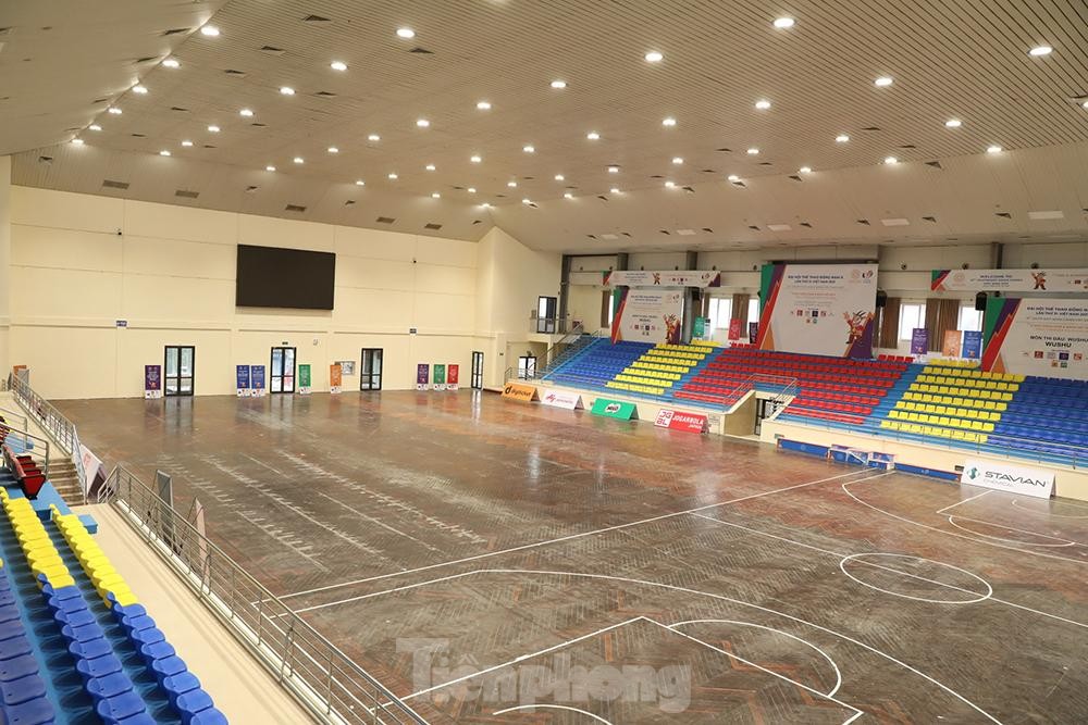 Nhà thi đấu Cầu Giấy đã sẵn sàng cho SEA Games 31 ảnh 7