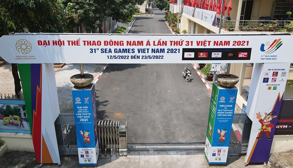 Nhà thi đấu Cầu Giấy đã sẵn sàng cho SEA Games 31 ảnh 1