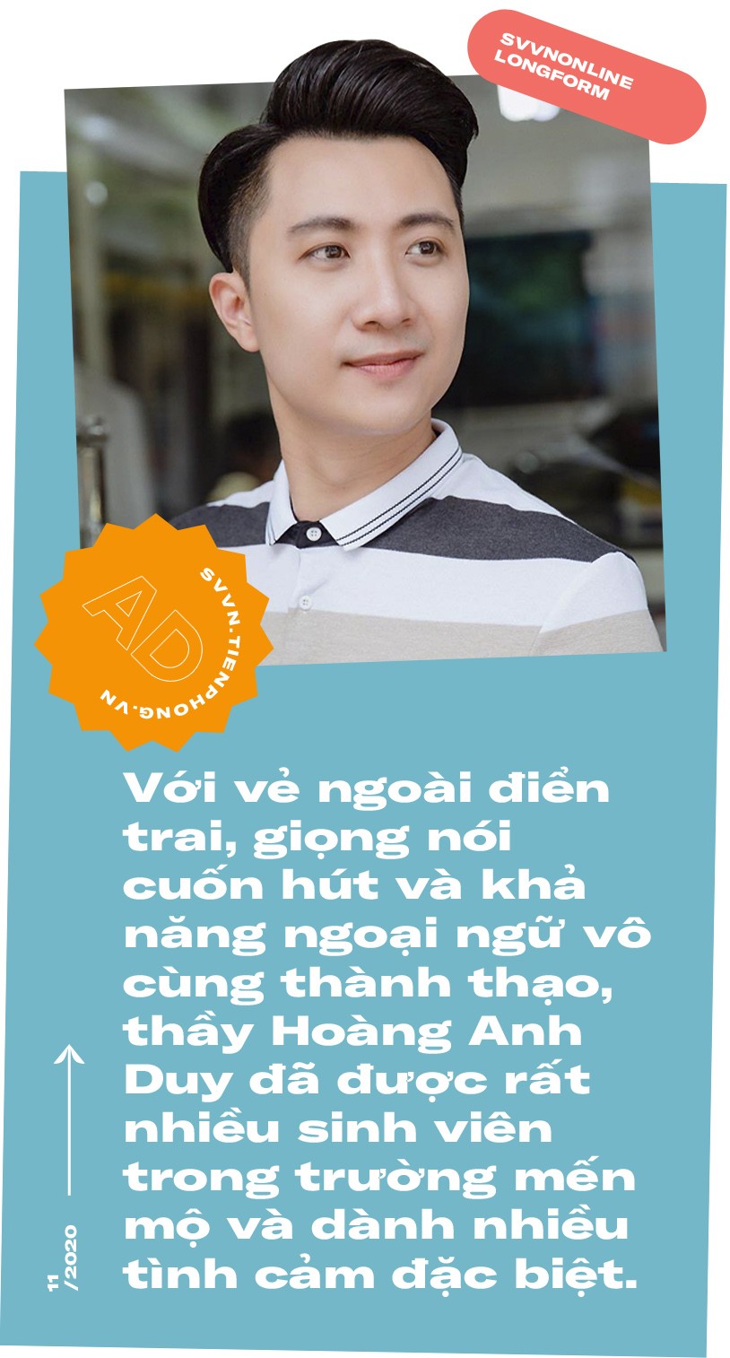 Hoàng Anh Duy- Thầy giáo đa tài của trường Đại học Ngoại thương ảnh 1