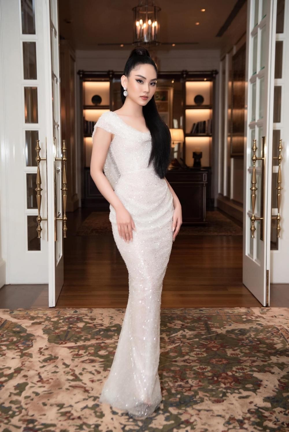 Hoa hậu Mai Phương cực khéo chọn đầm dạ hội, thiết kế nào cũng tôn dáng tuyệt đối ảnh 6