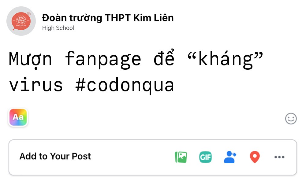 Giải mã fanpage trường “dễ thương nhất vịnh Bắc Bộ” mang tên Đoàn trường THPT Kim Liên ảnh 5