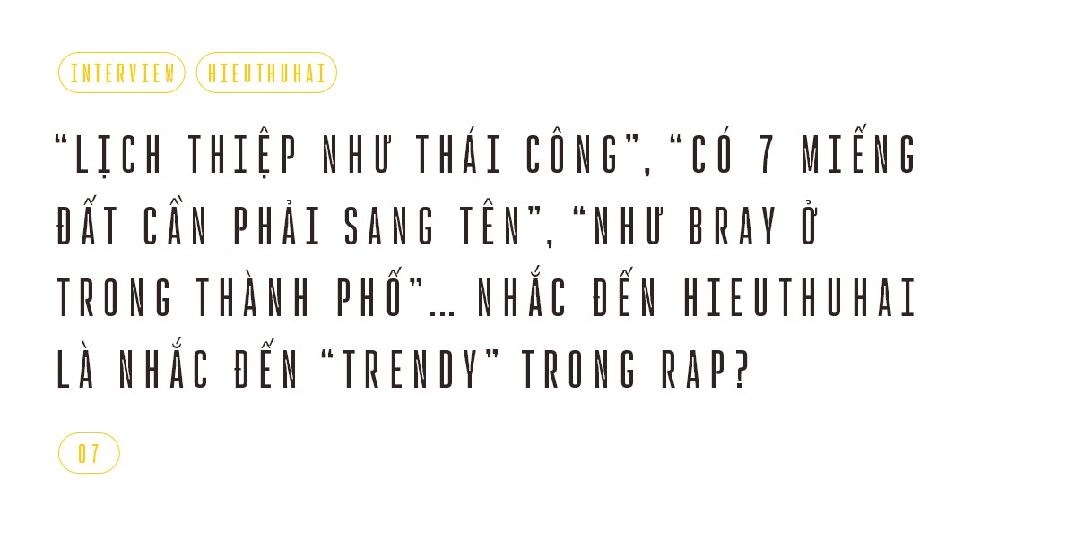 HIEUTHUHAI: “Mình rất nể RichChoi và cảm thấy đây là một đối thủ “khủng khiếp” ảnh 9