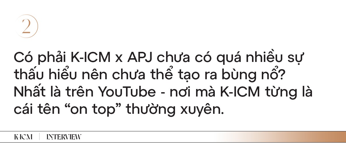 K-ICM: “Muốn gửi lời xin lỗi chính bản thân mình vì đã chịu tổn thương quá nhiều“ ảnh 2