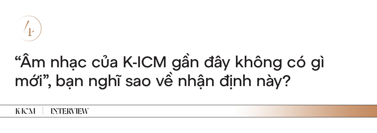 K-ICM: “Muốn gửi lời xin lỗi chính bản thân mình vì đã chịu tổn thương quá nhiều“ ảnh 5