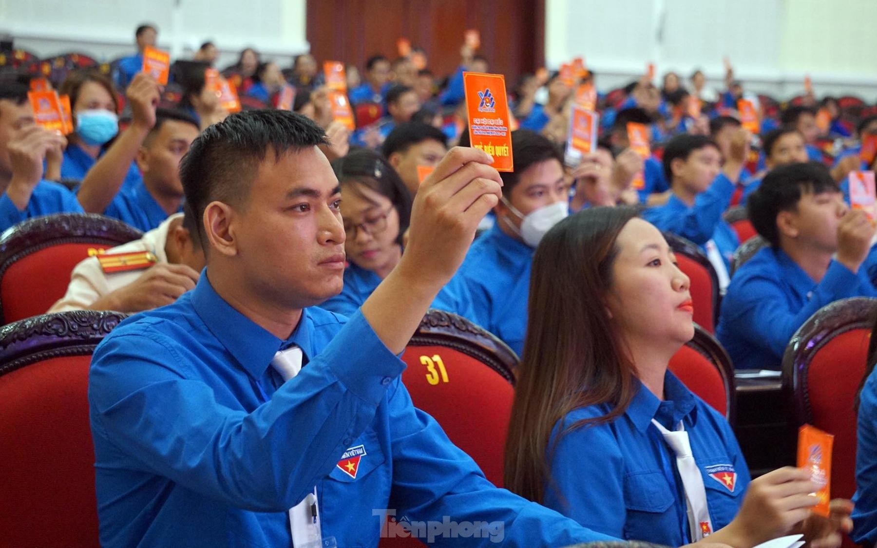 Toàn cảnh phiên khai mạc Đại hội Đoàn TNCS Hồ Chí Minh tỉnh Thái Bình ảnh 6