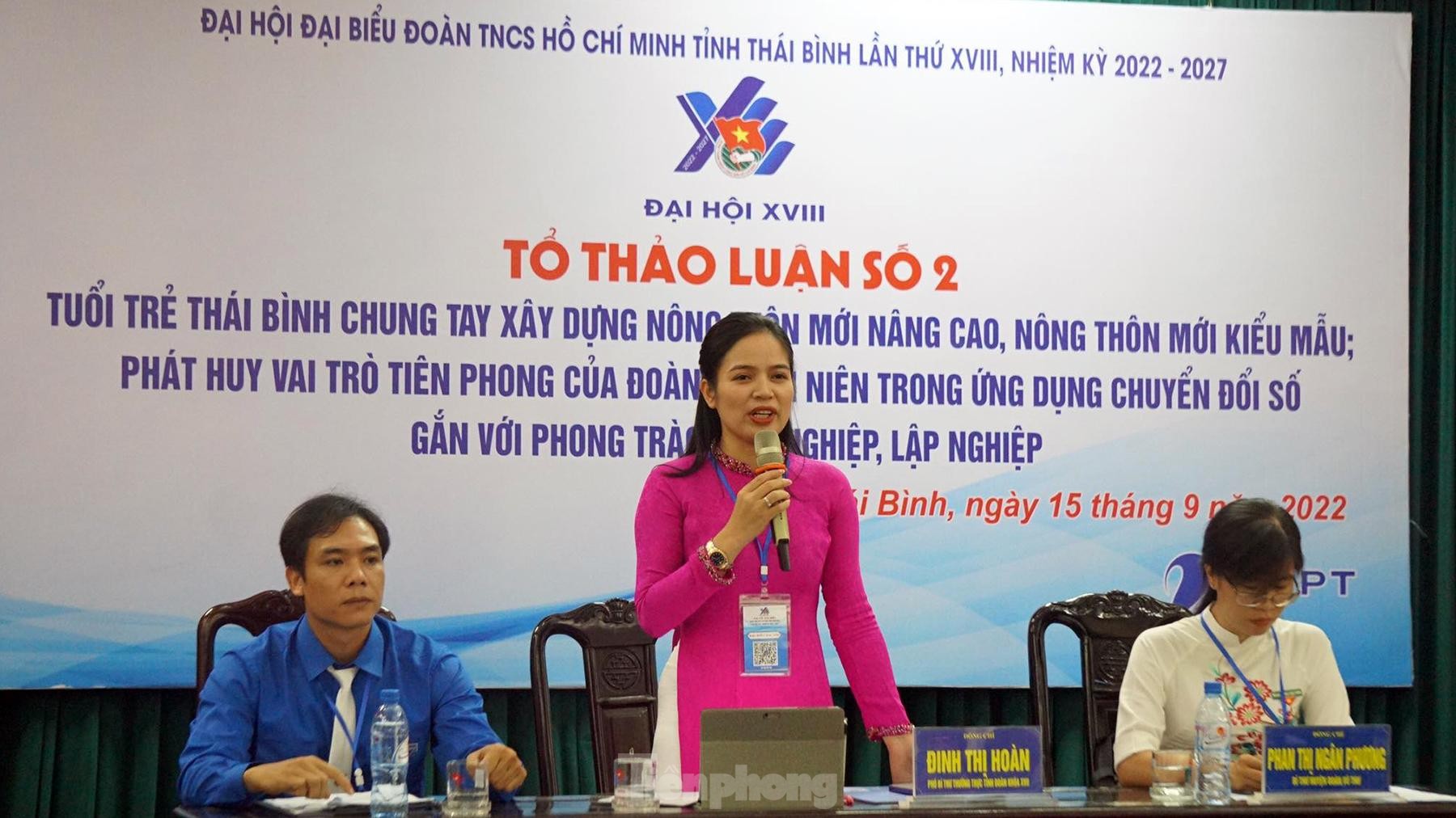 Toàn cảnh phiên khai mạc Đại hội Đoàn TNCS Hồ Chí Minh tỉnh Thái Bình ảnh 4