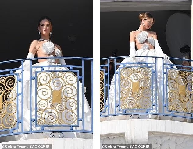 Alessandra Ambrosio diện mốt ngực trần trên thảm đỏ LHP Cannes ảnh 10