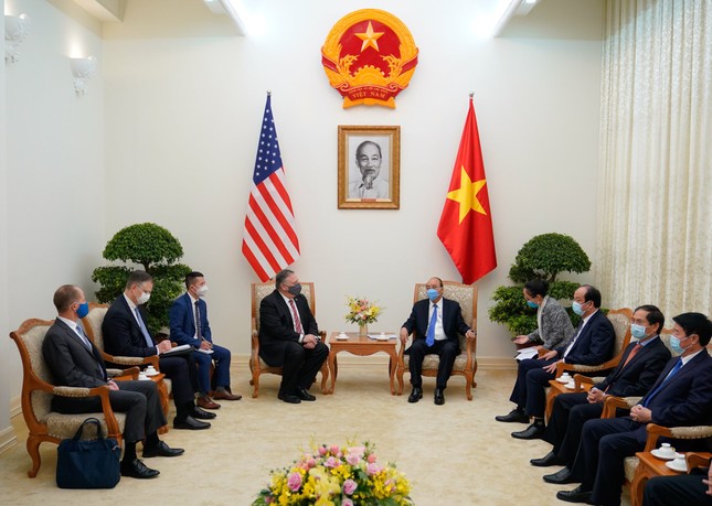 Thủ tướng Nguyễn Xuân Phúc tiếp Ngoại trưởng Mỹ ảnh 1