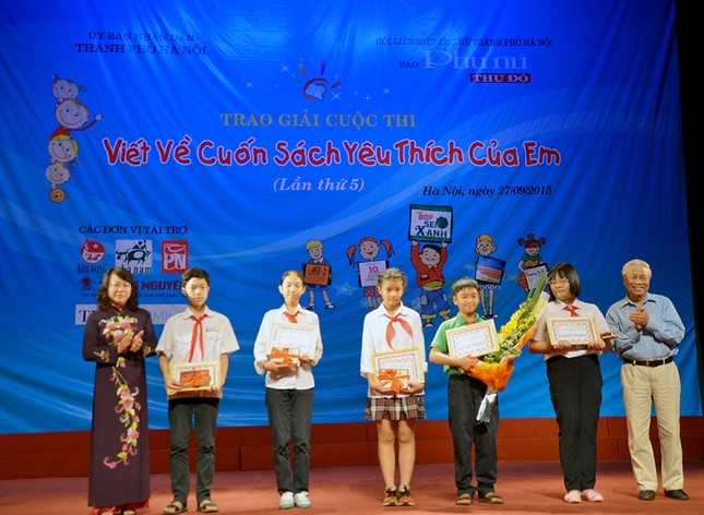 Trao giải cuộc thi ‘Viết về cuốn sách yêu thích của em’ ảnh 3