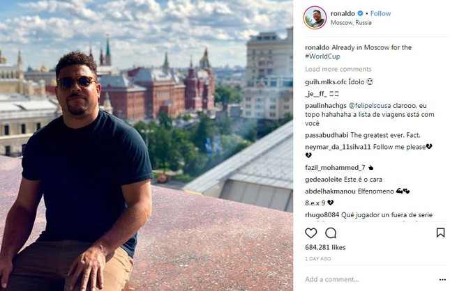 Ronaldo 'béo' hé lộ về lễ khai mạc World Cup 2018 ảnh 2
