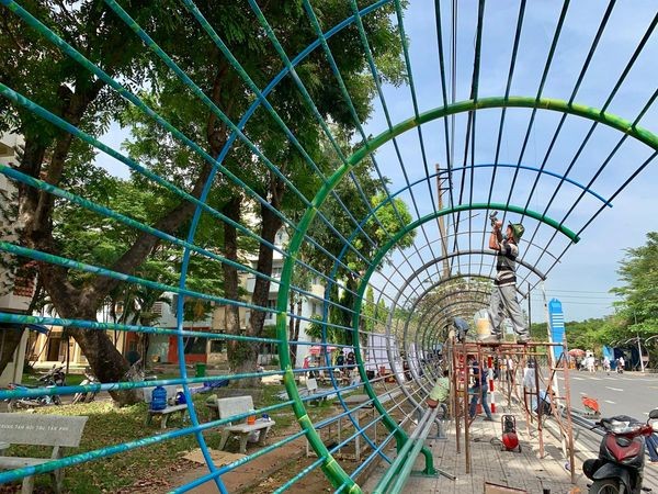 Khánh thành “Không gian xanh” của sinh viên Ký túc xá ĐHQG TP. HCM ảnh 2