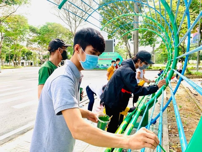 Khánh thành “Không gian xanh” của sinh viên Ký túc xá ĐHQG TP. HCM ảnh 3