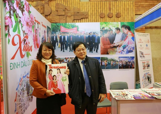 Tiền Phong tham gia Hội báo Xuân Hà Nội 2017 ảnh 1