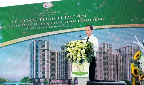 Khánh thành tổ hợp chung cư chất lượng cao Five Star Garden ảnh 1