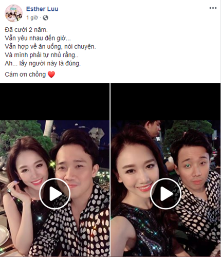 Showbiz 26/12: Hari Won không hối hận sau 2 năm cưới Trấn Thành ảnh 1