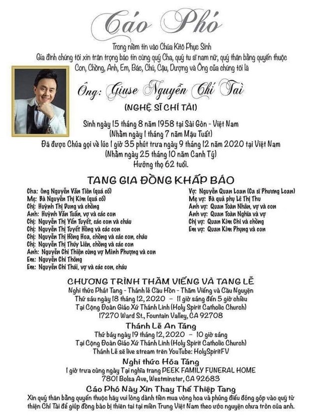 Showbiz 13/12: Chuyện xúc động đường đưa linh cữu nghệ sĩ Chí Tài ra sân bay về Mỹ ảnh 2