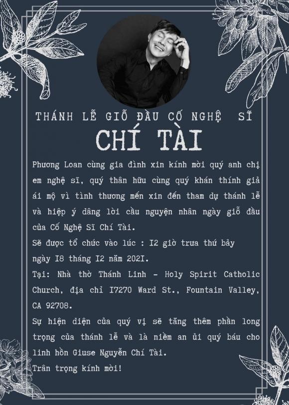 Anh trai thông báo về lễ giỗ đầu của danh hài Chí Tài ảnh 1