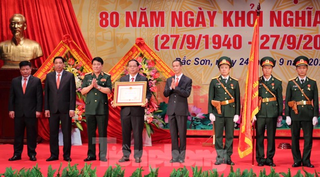 Lạng Sơn: Lễ kỷ niệm 80 năm khởi nghĩa Bắc Sơn ảnh 1
