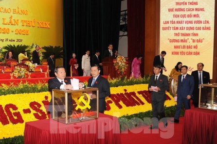 Ông Lại Xuân Môn tái đắc cử Bí thư Tỉnh ủy Cao Bằng ảnh 2