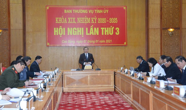 Luân chuyển, bổ nhiệm nhiều cán bộ lãnh đạo tỉnh Cao Bằng ảnh 1