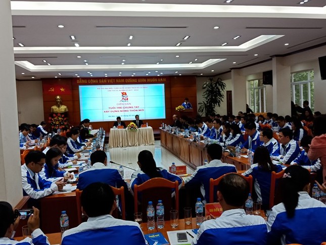 Ngày đầu tiên Đại hội Đoàn toàn quốc lần thứ XI ảnh 46