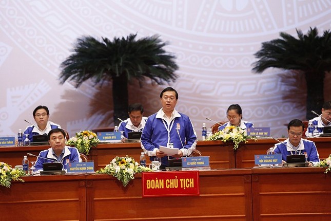 Ngày đầu tiên Đại hội Đoàn toàn quốc lần thứ XI ảnh 37