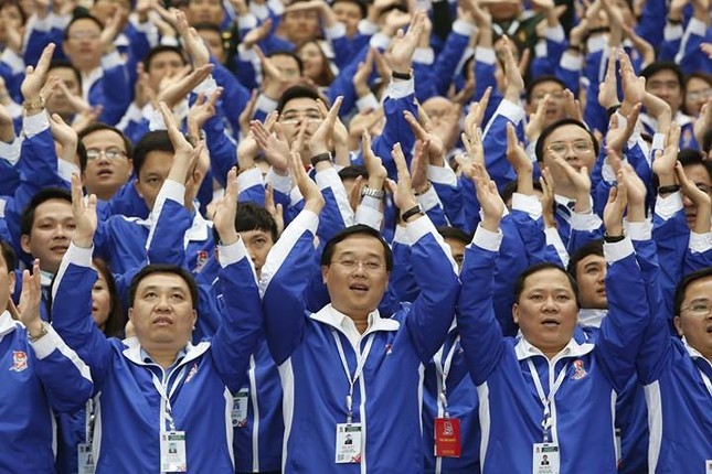 Ngày đầu tiên Đại hội Đoàn toàn quốc lần thứ XI ảnh 40