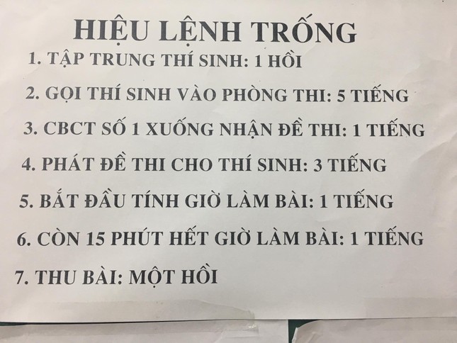 Thí sinh hào hứng làm thủ tục nhập thi THPT quốc gia 2019 ảnh 11
