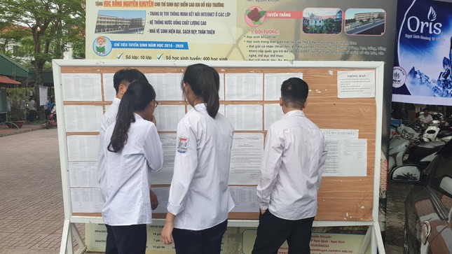 Thí sinh hào hứng làm thủ tục nhập thi THPT quốc gia 2019 ảnh 31