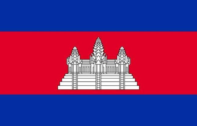 Công trình nào được in lên quốc kỳ Campuchia?