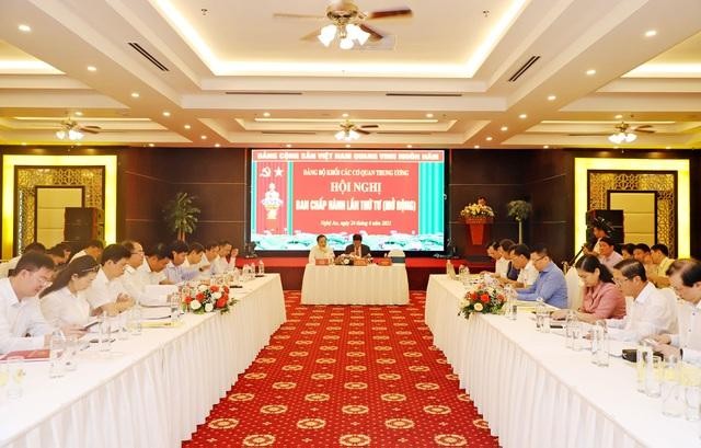 Hội nghị Ban Chấp hành Đảng bộ Khối các cơ quan Trung ương lần thứ 4 ảnh 1