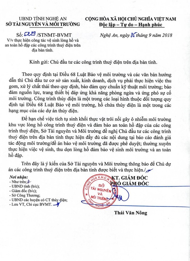 Thủy điện 'bác' công văn của sở, rác thải vẫn ứ đọng lòng hồ Bản Vẽ ảnh 3