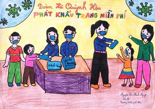 Nét vẽ thiếu nhi hồn nhiên, vui tươi 'Đoàn trong mắt em' ảnh 2