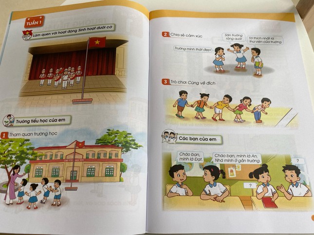 Hé lộ những trang đầu tiên trong bộ sách giáo khoa mới ảnh 4