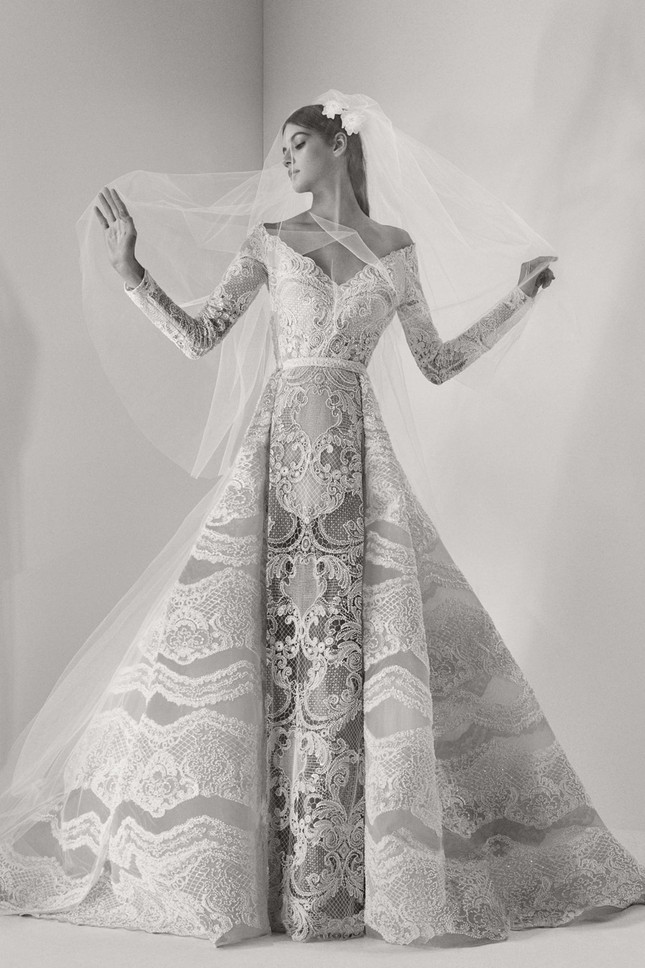 Mãn nhãn ngắm váy cưới thần tiên của Elie Saab 2017 ảnh 4