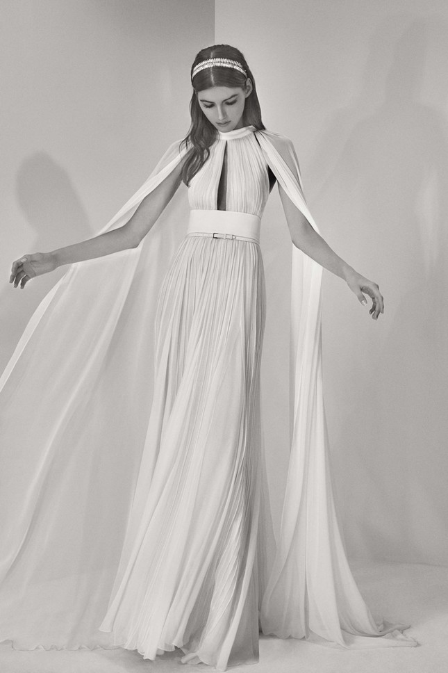 Mãn nhãn ngắm váy cưới thần tiên của Elie Saab 2017 ảnh 9