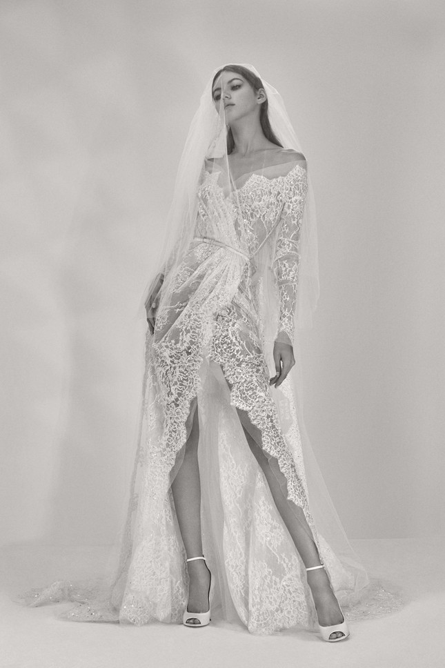 Mãn nhãn ngắm váy cưới thần tiên của Elie Saab 2017 ảnh 6
