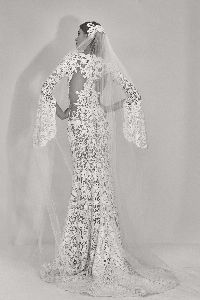 Mãn nhãn ngắm váy cưới thần tiên của Elie Saab 2017 ảnh 7